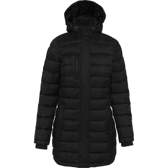 Parka femme l?�g?�re ?� capuche Kariban - Noir - Femme - Adulte Noir - Cdiscount Pr??t-?�-Porter