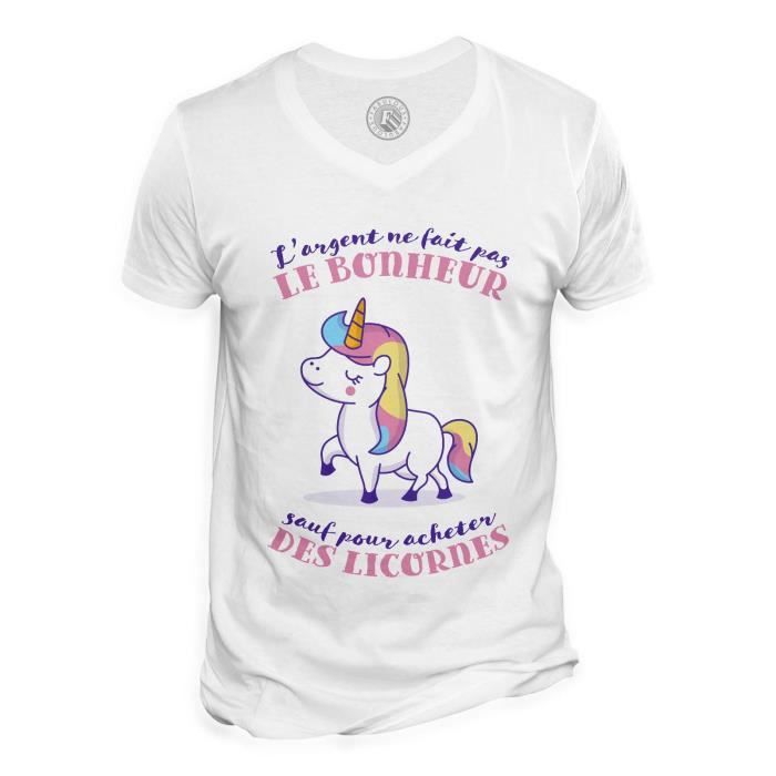 T shirt on sale homme licorne