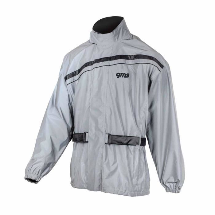 Veste de pluie moto GMS douglas lux - gris - 3XL