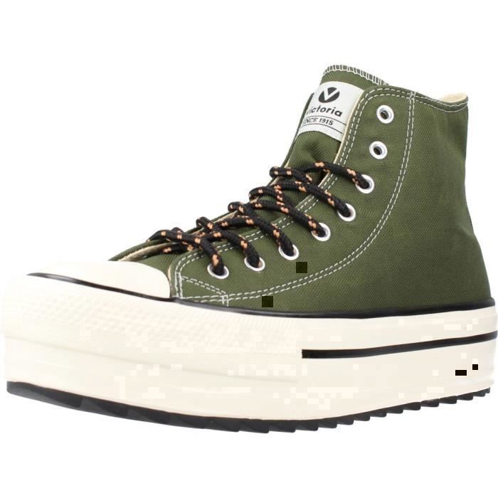 Victoria Basket Montantes - VICTORIA - 126939 - Vert - Femme - Textile