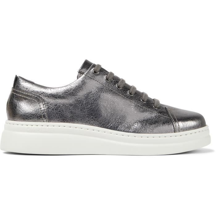 Camper CAMPER Runner Up Baskets femme cuir gris métallisé - semelle OrthoLite® Recycled & XL EXTRALIGHT® (37)