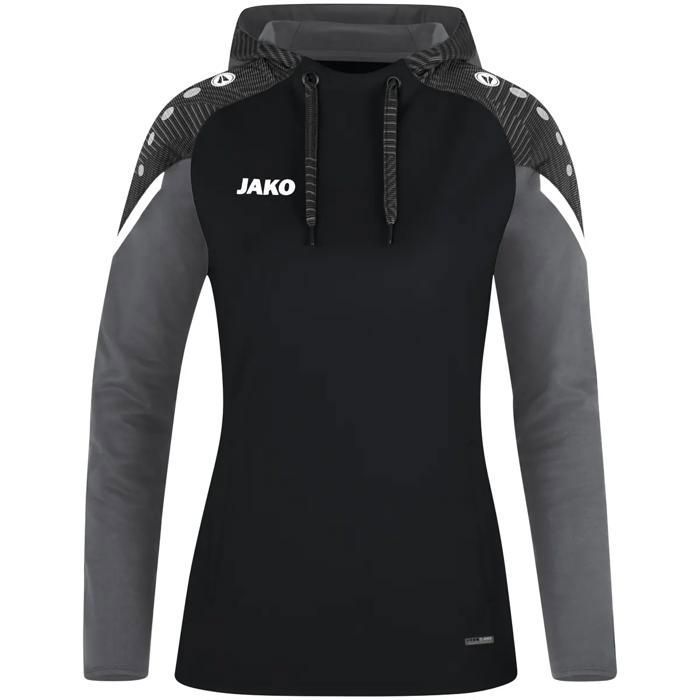 Veste de survêtement à capuche femme Jako Performance - noir/gris anthracite Veste de survêtement à capuche femme Jako Performance - noir/gris anthracite