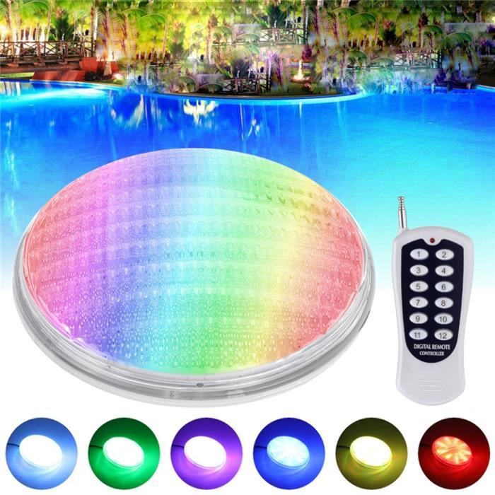Neufu 36w Led Rgb Projecteur Lampe Ampoule Piscine Impermeable Telecommande Achat Vente Projecteur Lampe Neufu 36w Led Rgb Projecteur Cdiscount