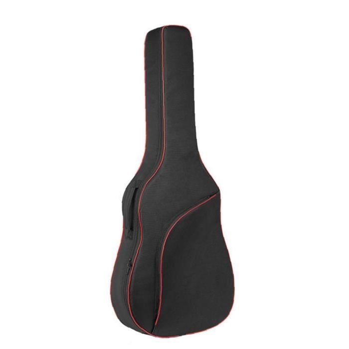Sac guitare 41 pouces Sac à dos guitare acoustique épais avec