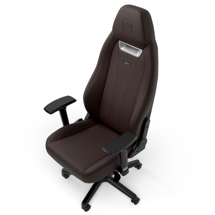 Fauteuil gaming - Noblechairs - Legend - Marron - Cuir PU - Réglable en hauteur