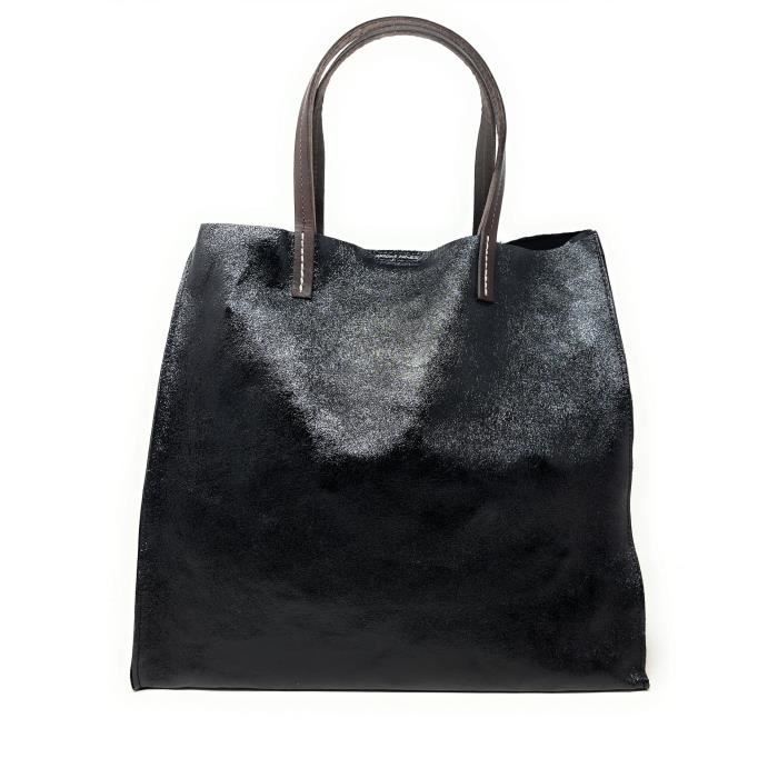 Sac cuir noir femme porte epaule 2025