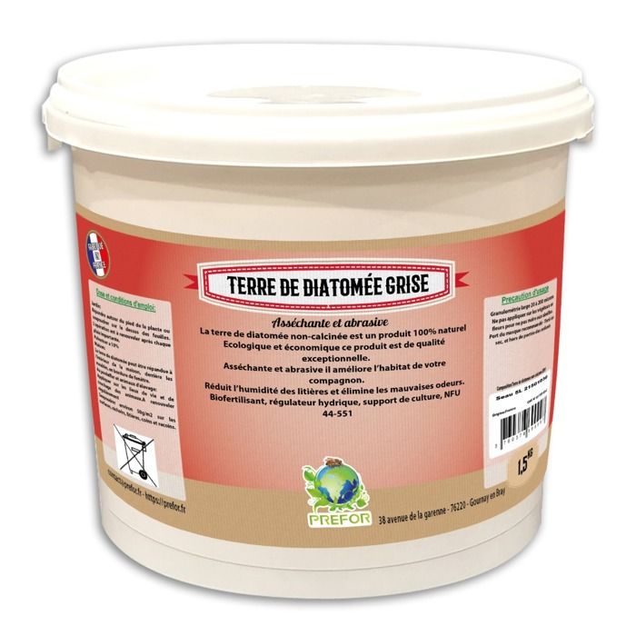 Meilleurs prix pour Terre De Diatomee Amorphe - Seau 2kg