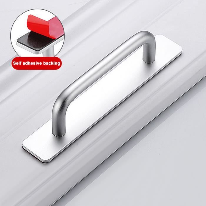 Lot De 20 Poignées De Tiroir Auto-Adhésives En Plastique
