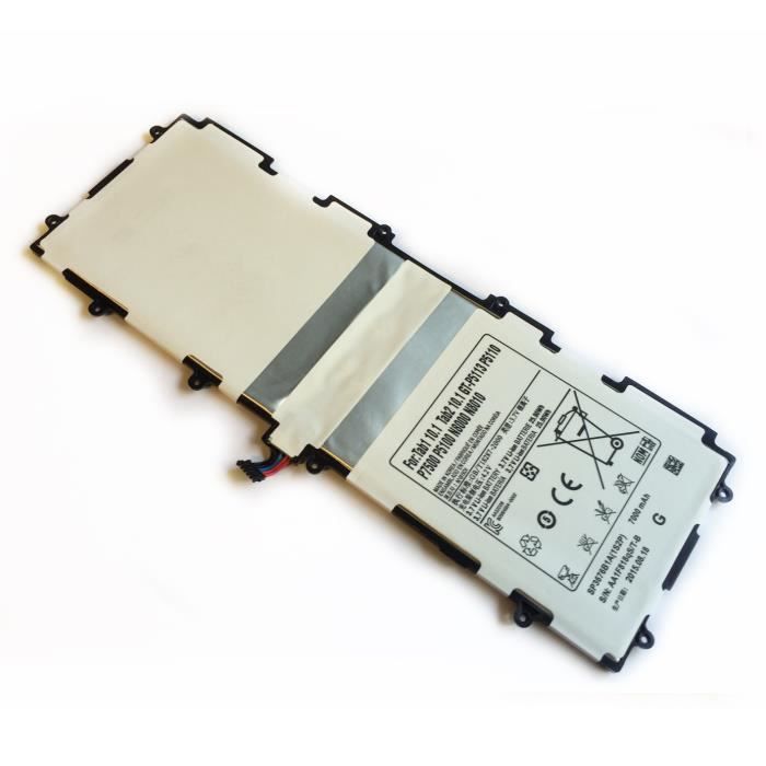 Batterie 3.7v 7000mAh neuf pour Samsung Galaxy Tab 1 2 10.1 P7500 P5100 P5110