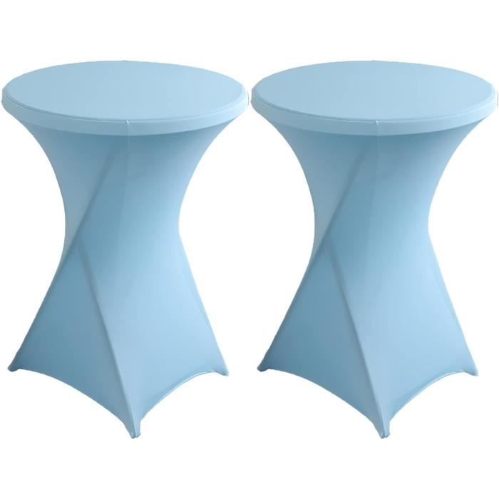 Jupe De Table élastique Polyester - Dos Ouvert, Taille 183x76x76 Cm, Plusieurs Couleurs - Pour Salon Professionnel, Banquet, événement
