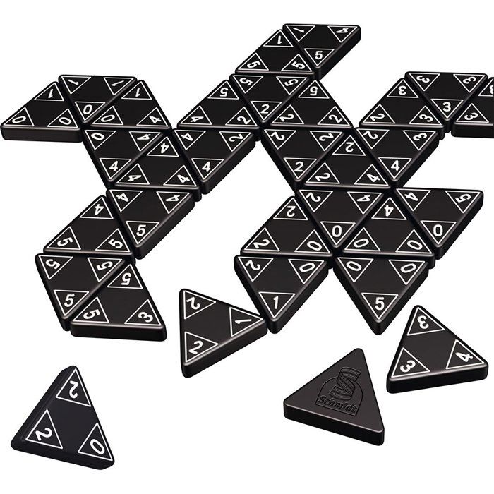 Jeu De Dominos Triangles BS Toys GA319 - 2-6 Joueurs, à Partir De 4 Ans