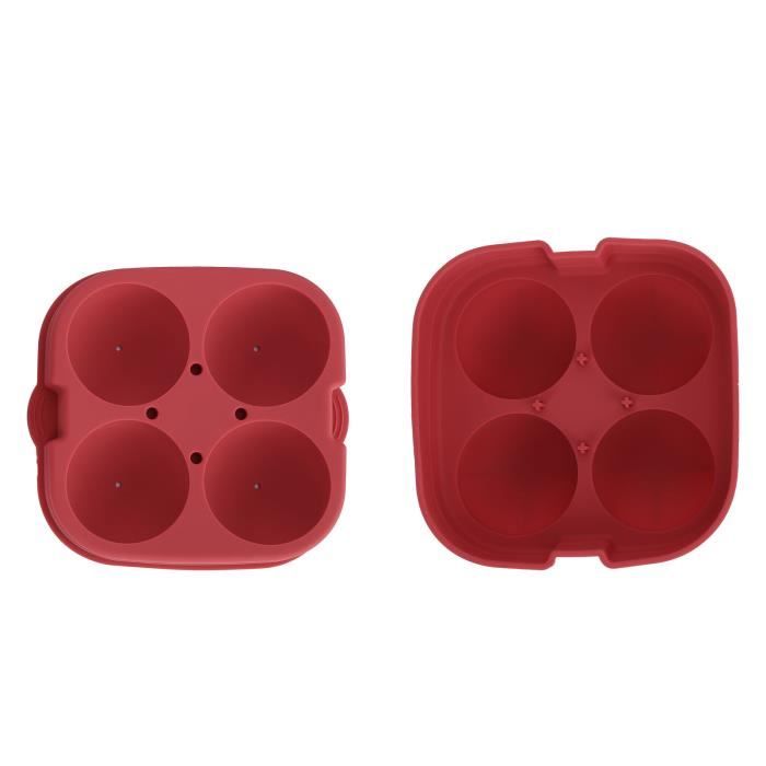 KATELUO 7 Mini Moules à Glace Silicone Avec Bâtonnets - Popsicles DIY Réutilisables Pour Enfants (Bleu)