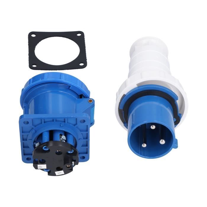 16 Ampères 3 Broches Prise Industrielle 220-250 V étanche Aux