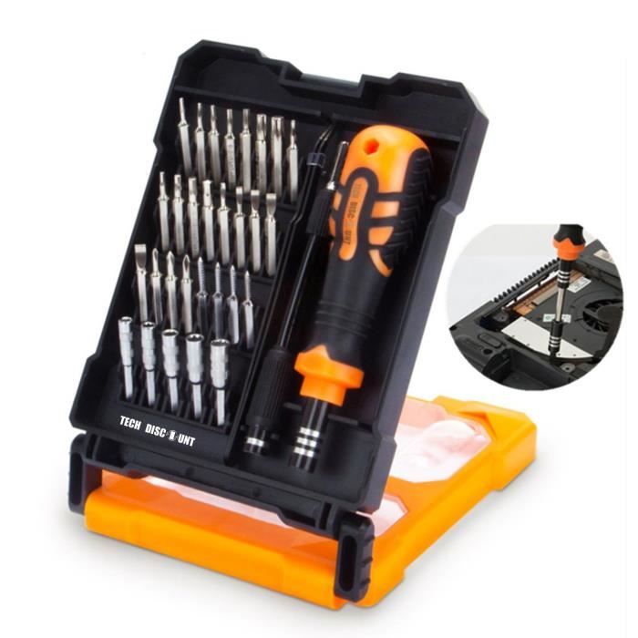 Kit 32 En 1 Tournevis De Précision Jorest - Idéal Cadeau Noël Homme, Papa, Bricoleur, Set Portable