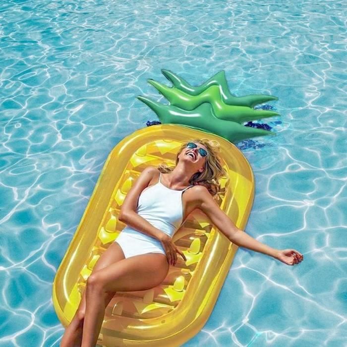 Flotteur De Piscine Cœur Gonflable – Tube Chaise Longue En PVC, Épais, Résistant, Capacité 120 Kg, Idéal Pour Adultes Et Ados
