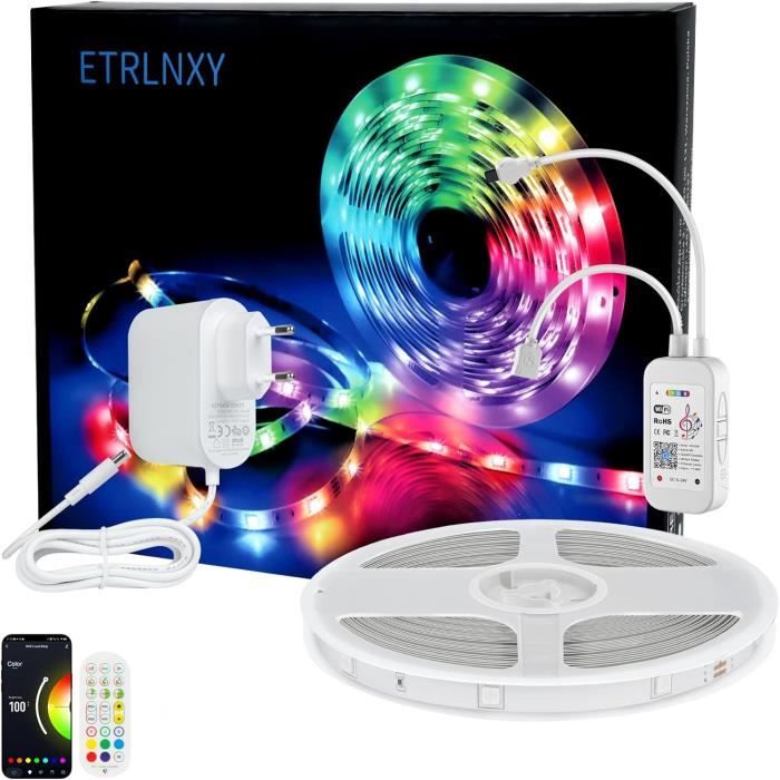 Ruban LED WiFi Aerb 10m - Multicolore - Compatible Alexa - Commande Vocale