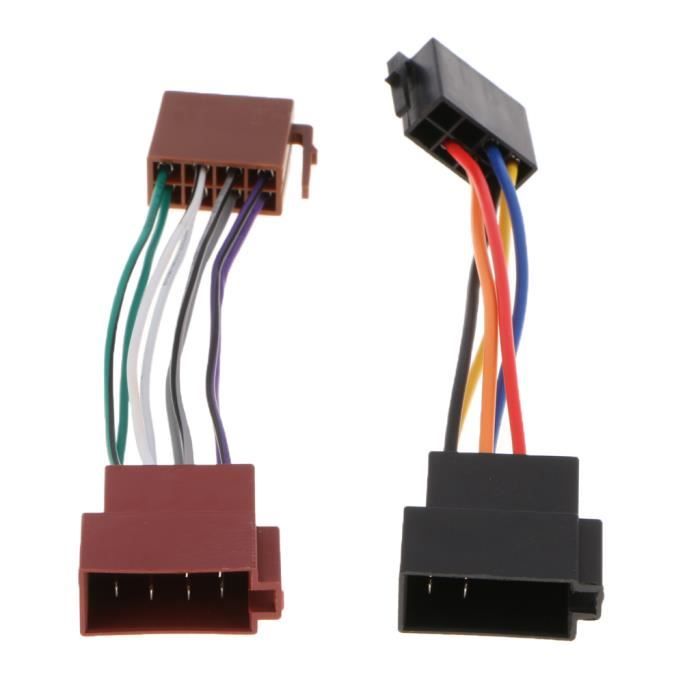 Sony autoradio Adaptateur connecteur câble radio DIN ISO 16 pin faisceau voiture auto NEUF Sony autoradio Adaptateur connecteur câble radio DIN ISO 16 pin faisceau voiture auto NEUF
