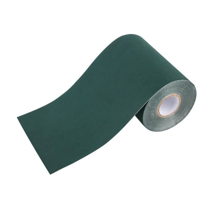 Ruban Adhésif Auto-Adhésif Pour Gazon Artificiel 15 Cm X 10 M – Vert – Fixation Solide Et Invisible Pour Pelouse Synthétique