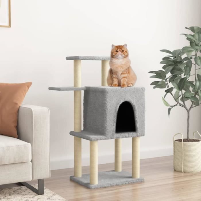 vidaXL Arbre à chat avec griffoirs 97 cm