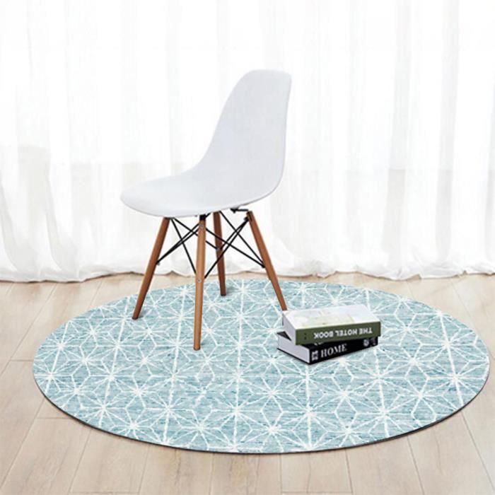 Acheter Tapis abstrait 3D tapis rond noir-blanc tapis décoratif pour la  maison tapis de salon tapis Mandala tapis