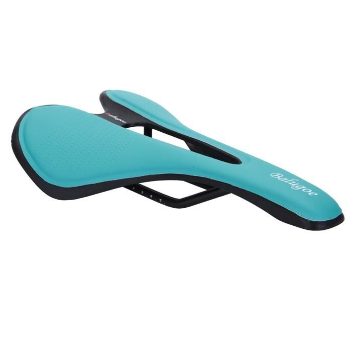 Selle De Vélo Extra Confortable Extra Large - Coussin Ergonomique Anti-Choc Brun Pour Vélo De Ville, Hybride Ou Loisir