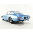 Voiture Miniature de Collection - KK SCALE MODELS 1/18 - LAMBORGHINI 400 GT 2+2 - 1965 - Light Blue Metallic - 180391BL-1