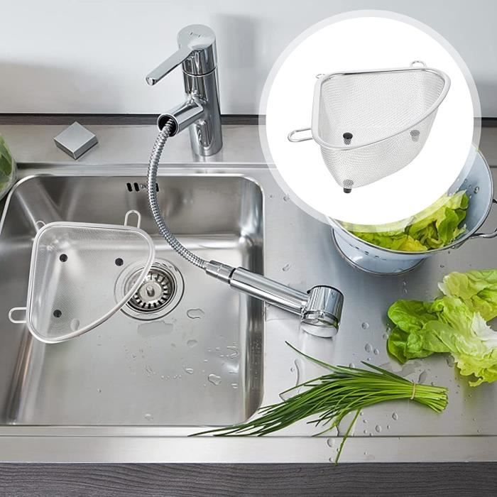Tbest Panier De Lavage D'évier Passoire En Maille En Forme De Selle De