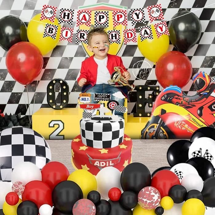 MMTX-Ballon de décoration pour premier anniversaire de garçon, fournitures  de fête préChristophe, révélation du genre, 1 an - AliExpress
