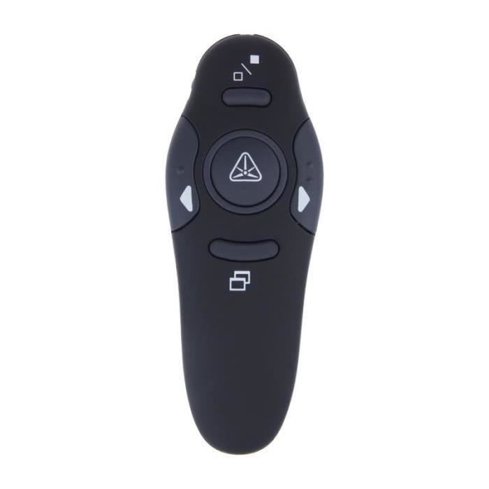 TELECOMMANDE VIDEOPROJECTEUR Télécommande sans fil Présentation  Présentateur Pointeur Laser souris pour powerpoint 24GHz