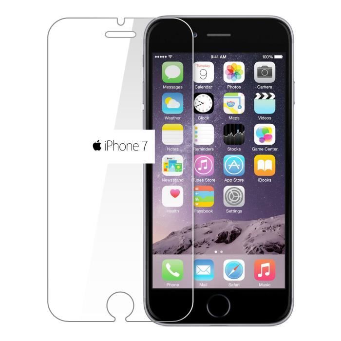 Vitre de protection écran SOINNO iPhone 7 Lot de 3 Verre trempé — free download