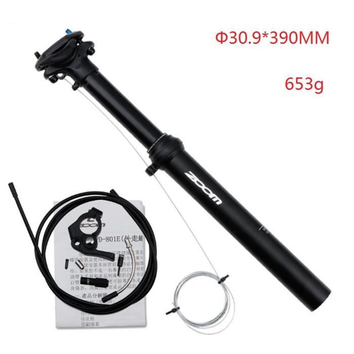 Tige de Selle T lescopique de V lo Rigide 375mm V lo 30.9mm 31.6mm