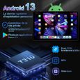 GOODTEL Tablette Tactile Android 13, stokcage 12+128 Go (512Go Extensible) Tablette 10.1-Camera5+8MP-6 accessoires-Bleu-2