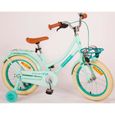 Vélo pour enfants Volare Excellent - Filles - 16 pouces - Vert - Frein à main et frein à rétropédalage-2