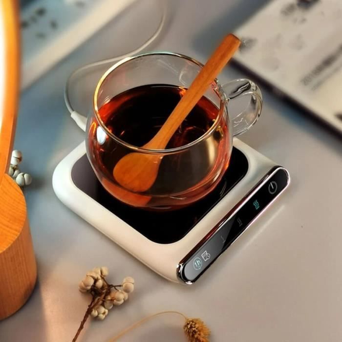 noir - Mini chauffe-tasse USB portable, tasse à café, sous-verre chauffant,  chauffe-tasse à lait, chauffe-tas