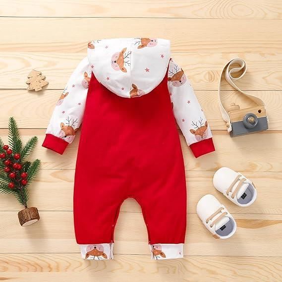 DaceStar Tenue Noel Bebe Garcon Fille Mon Premier Noel Pyjama Noel