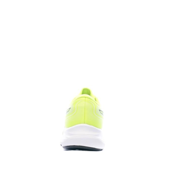 Chaussures de Running Asics Gel excite 9 Jaune Fluo Supronation AmpliFoam Cdiscount Sport