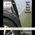 MSRP FRANCE - Kit stylos retouche peinture voiture pour PEUGEOT KTV & Noir Perla Nera - Atténuer rayures ou éclats de peinture-3