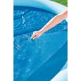 Bâche solaire pour piscine ronde 366cm - Bestway - Tubulaire - Bleu-3