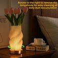 Lampes de chevet pour chambre coucher,YANSION Petite lampe de table métal intensité variable 12 voies,Lampe Lampe Moderne pour Salon-3