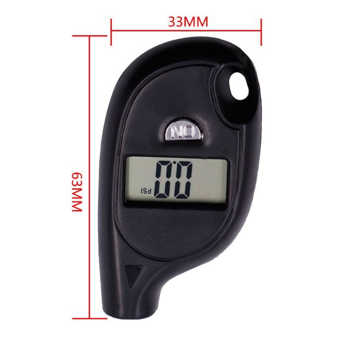 Manomètre De Pression Pneus Numérique - Précis, En ABS, Pour Voiture - Testeur De Sécurité Portable