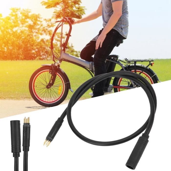 Alomejor Accessoires de vélo électrique Câble d'extension de moteur de roue  étanche à 9 broches femelle à fil mâle pour vélo - Cdiscount Sport