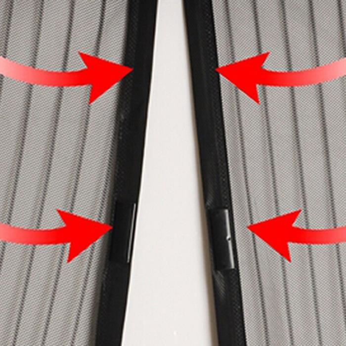 TRANQUILISAFE Moustiquaire Fenêtre Ajustable - Made In France - Protection Anti Moustique & Filet Anti Insecte - Kit Fixe (L 60/76 Cm - H 45/61 Cm