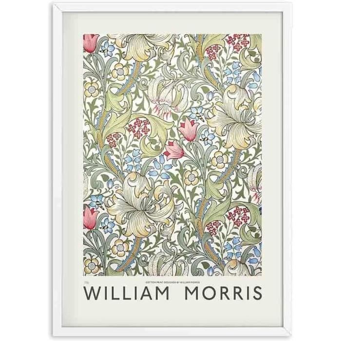 Lot 3 Affiches Art Mural Fleurs Aquarelle 30x40cm - Décoration Botanique Minimaliste Sans Cadre