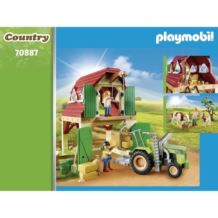 Ferme transportable avec animaux 6962 multicolore Playmobil