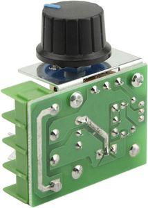 Variateur De Puissance 2000W 230V - Régulateur De Vitesse Avec Bouton Rotatif - Marque Mi-Heat