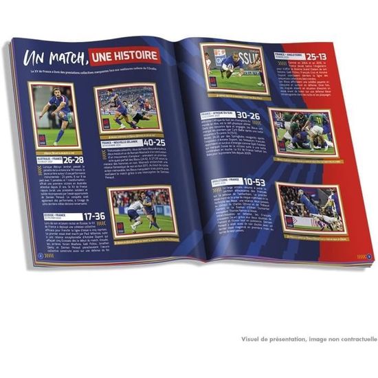 Panini Rugby Équipe De France - Blister 12 Pochettes + 1 Offerte
