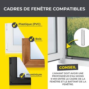 OCEUAOA Bande agnetique Adhesive Bande Aiantée Autocollante Attraction utuelle Idéale pour