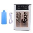 Climatiseur Portable – 3 Vitesses, Réservoir 900ML & Mode Brumisation – Pour Bureau, Chambre et Camping – Blanc