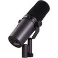 SHURE SM7B - Micro dynamique large membrane - For Broadcast / Podcast / Streaming-0