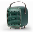ChangM Climatiseur d’Air Portable, Humidificateur Pulvérisateur Refroidisseur Ventilateur, USB Rechargeable, Vent à 3 Vitesses,
